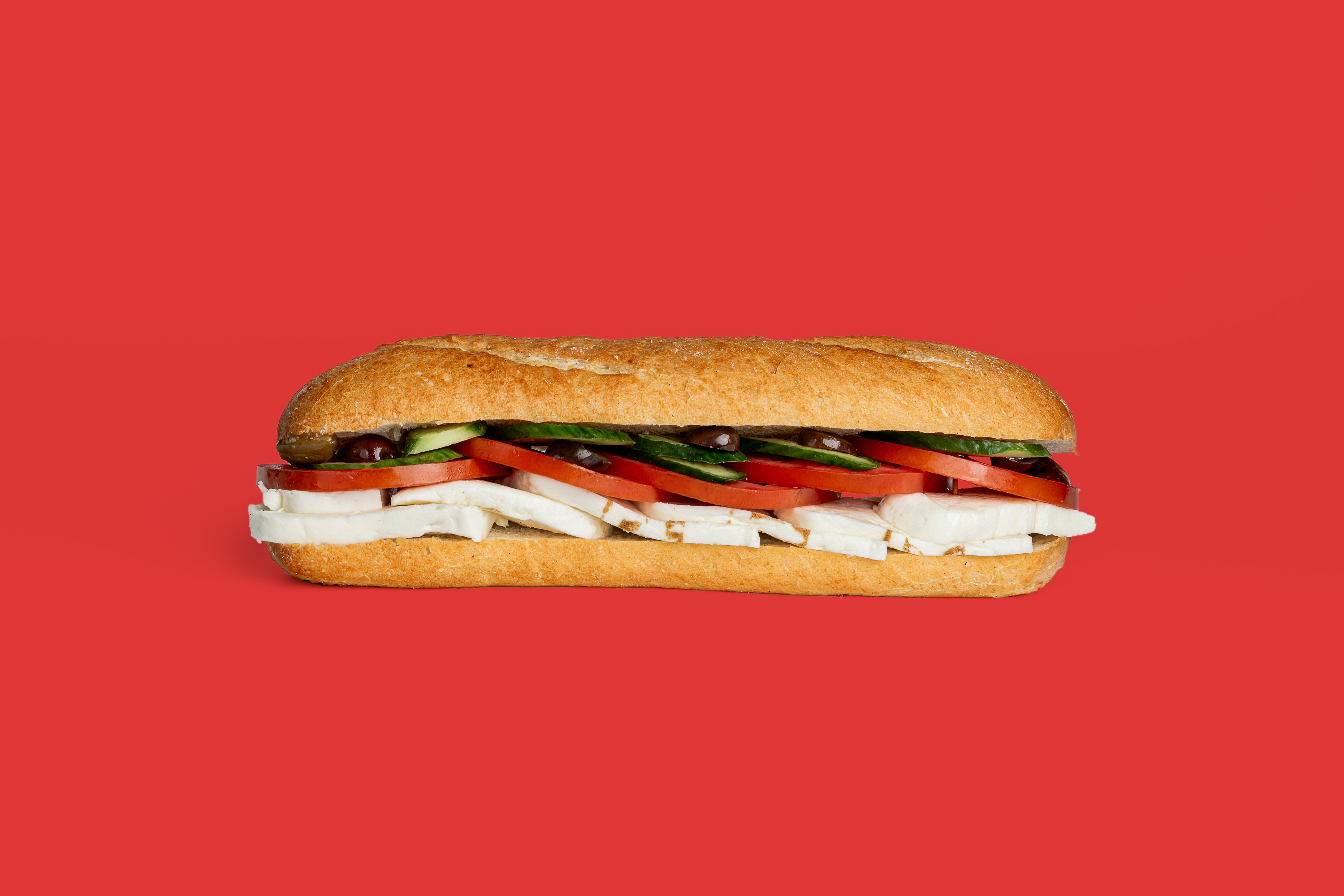 Halloumi & Vegetables Sandwich