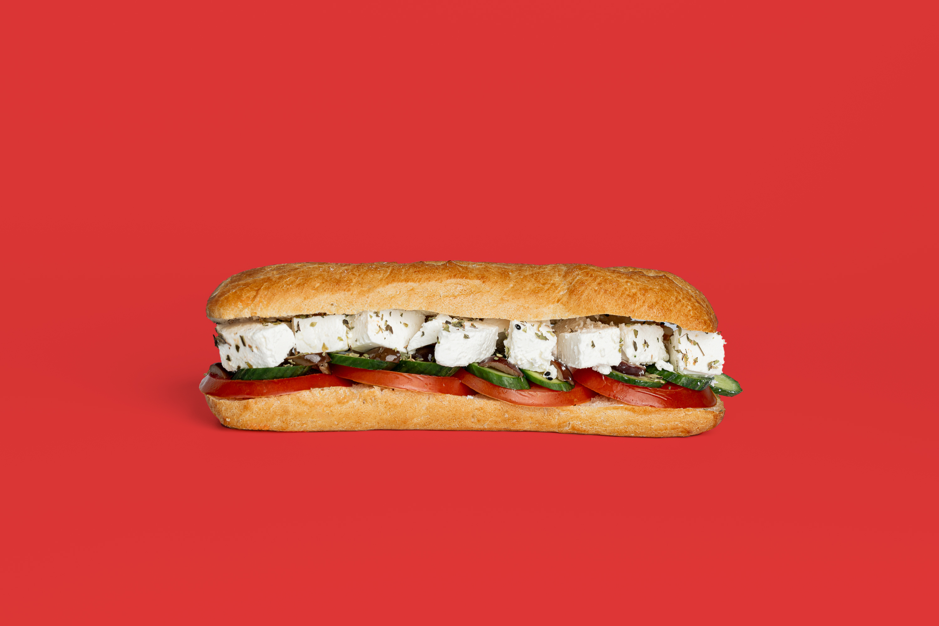 Feta Cheese Sandwich
