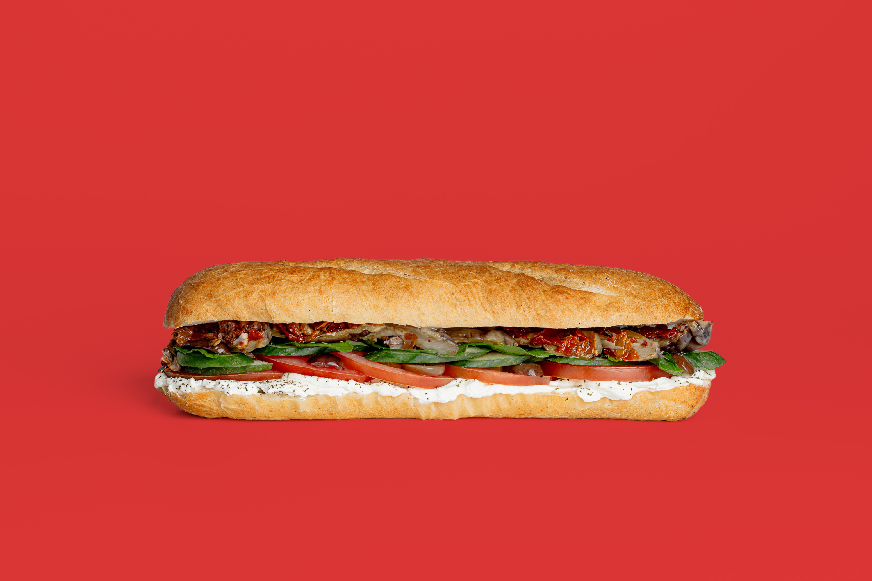 Labneh & Makdous Sandwich