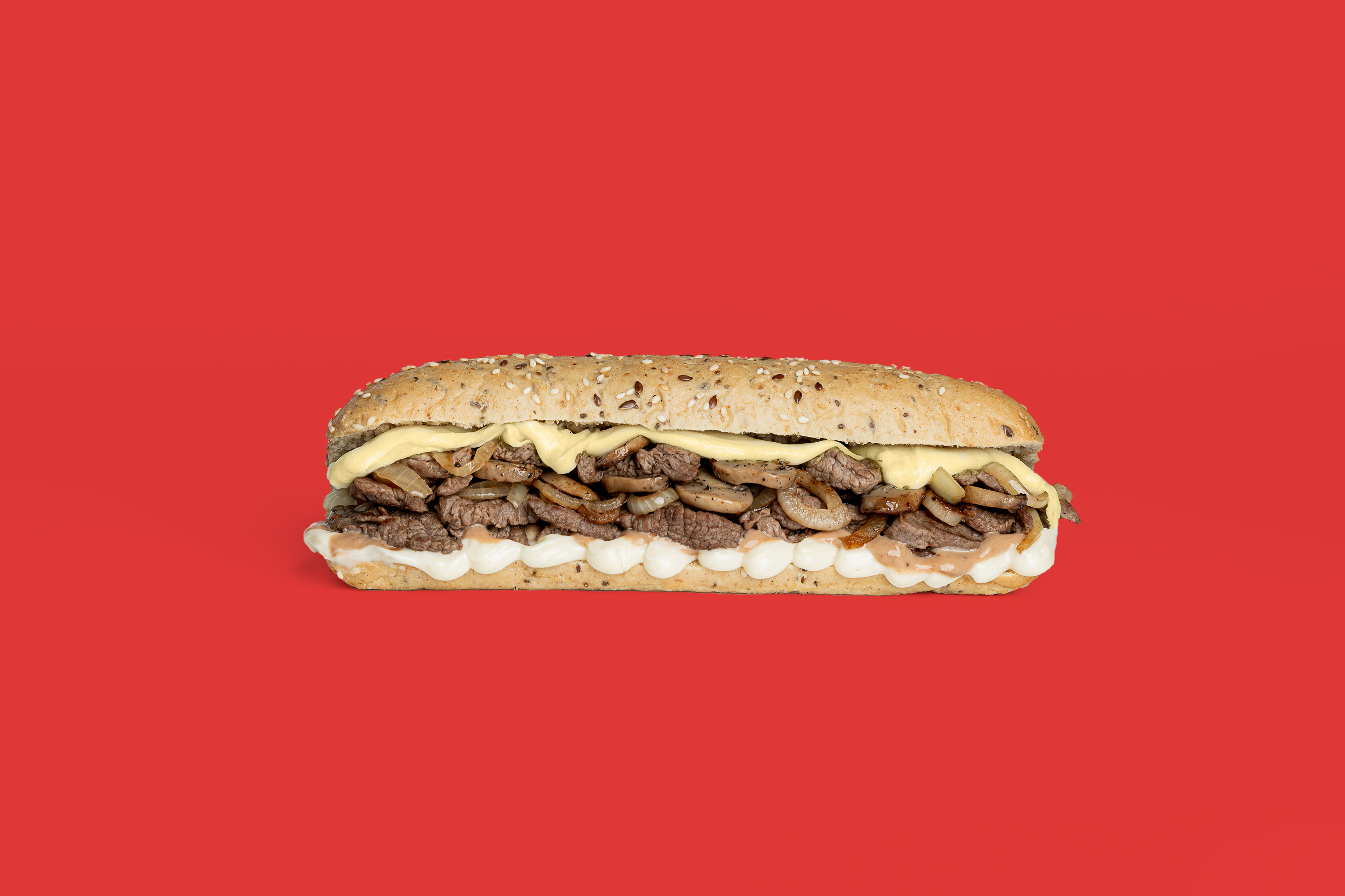 Grilled Mushroom Steak Sandwich